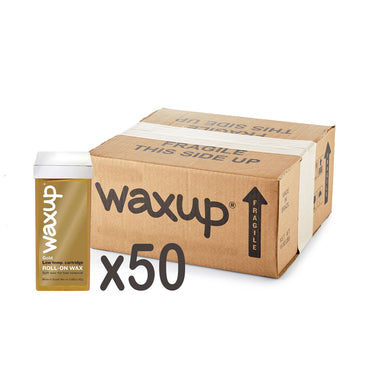 Elite Gold Roll On Wax Cartridges Case of 50 - thatswaxup - - Roll On Wax - waxup hair removal wax body waxing kit women and men professional waxing supplies